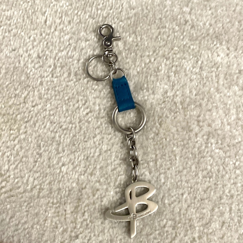 B. Makos sky blue purse keychain